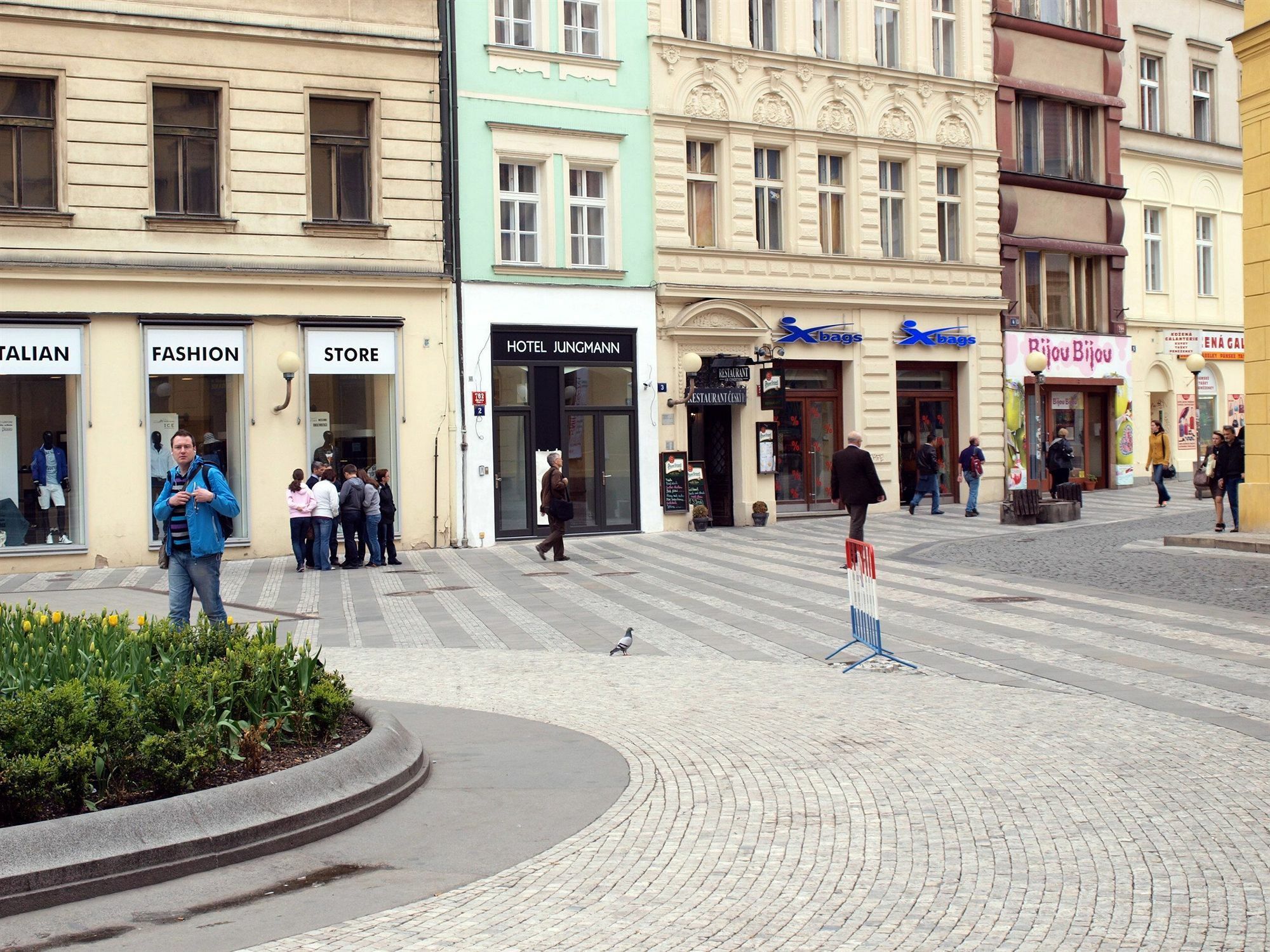 Jungmann Hotel Прага Экстерьер фото